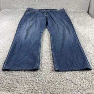Agave Denim Waterman Relaxed Straight Jeans Mens Size 44 Blue Made in USA
